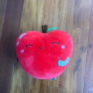 Back to school apple squishmallow 8”